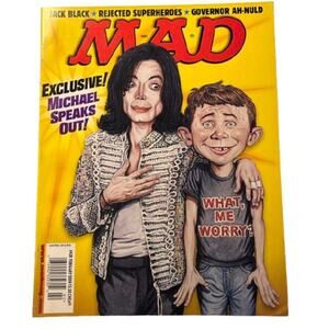 Mad Magazine #438 "Michael Speaks Out" February 2004 Vintage